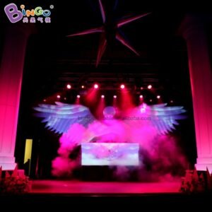 Bingo 3m Inflatable Angel Wing Model Inflated Costume Toy For Cosplay Ball Stage Decor - 2