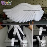 Bingo 4m Inflatable Angel Wing Cloth Inflated Costume For Cosplay Ball Stage Performance - 4