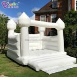 Bingo 5m High Pvc Inflatable White Bouncer For Wedding Party Outdoor Entertainment Decor - 6