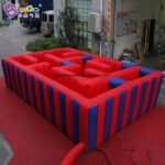 Bingo 6x4m Durable Inflatable Maze Game Fun House For Kids Adults Outdoor Sport Toys - 5
