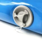 Blue Color Inflatable Gym Mat Drop Stitch Material Bouncing Mini Size Training On Air Floor - 5