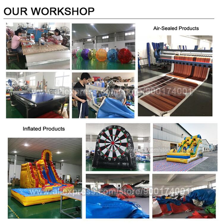 Blue Inflatable Yoga Roller 100x85cm Air Barrel For Gymnastics Training Balance Fitness Track - 21