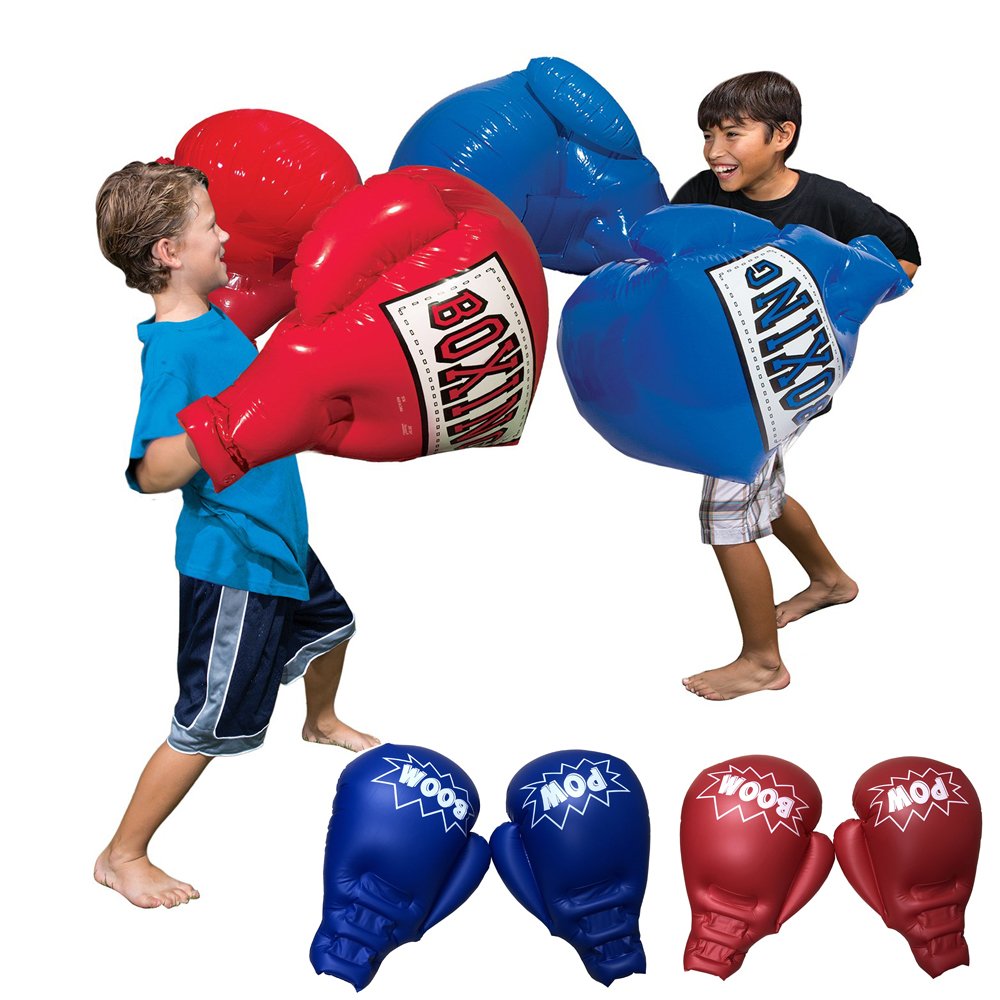 Inflatable Boxing Gloves For Kids Adults Mma Training Fight Games Sport Activities - 1