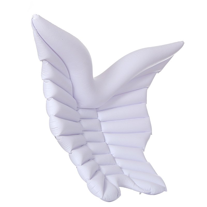 Inflatable Butterfly Wings Lounge Chair Pvc Floating Sofa For Pool Beach Party Angel Bed Inflatable - 7