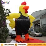 Commercial Toy 6mh Inflatable Sport Rooster Cartoon Air Blow Characteristic Advertising Logo Yellow Standing Chicken Balloon - 6