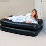 Camping Sofa Pvc Outdoor Bed Folding Home Black Furniture Modern Inflatable Air Beds Living Room - 3