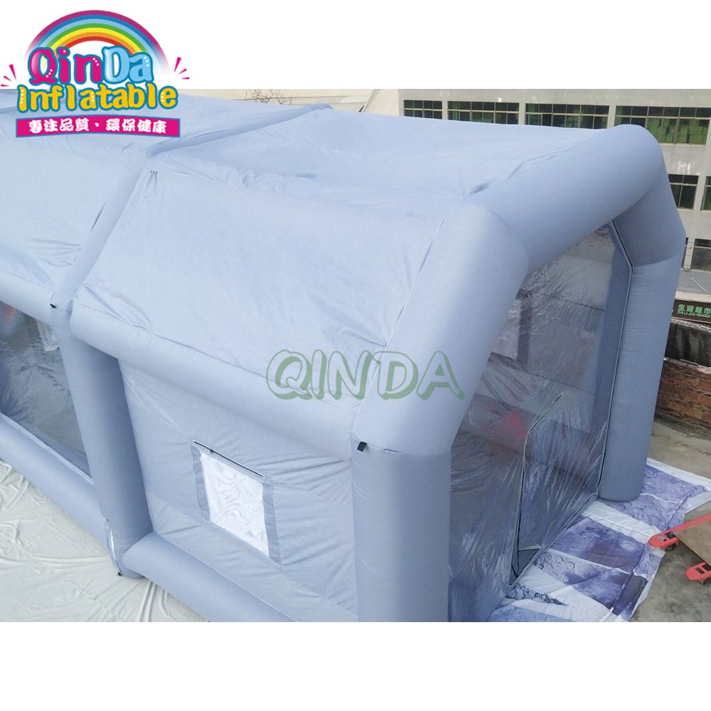 Inflatable Car Spray Booth Tent Portable Auto Garage Paint Job Dustproof Vehicle Coating Equipment - 4