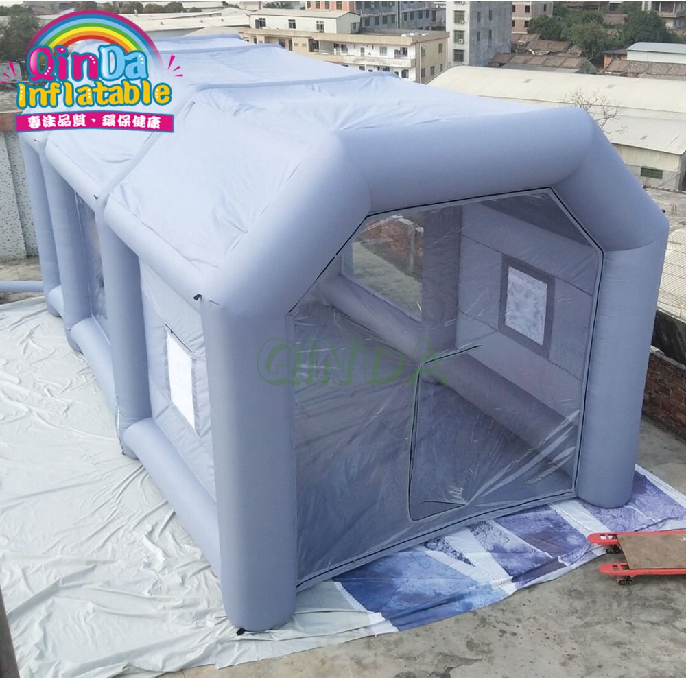 Inflatable Car Paint Booth Professional Grade Workstation For Automotive Painting Use - 3