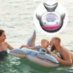 Cartoon Shark Inflatable Baby Swimming Ring Toddler Neck Float Circle Seat - 4