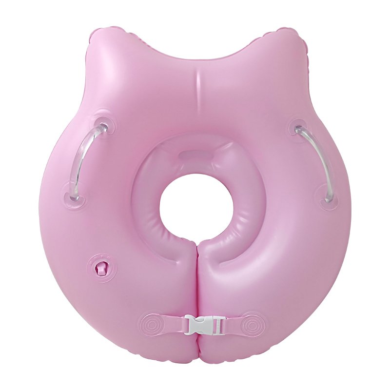 Newborn Baby Inflatable Swimming Ring Float 08 Months Cartoon Pig Design Infant Pool Buoy Bath Accessories - 7