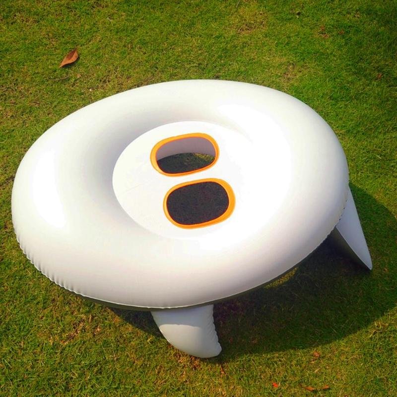 Cartoon Shark Inflatable Baby Swim Ring Safe Toddler Neck Float Circle Seat For Pool Fun - 5