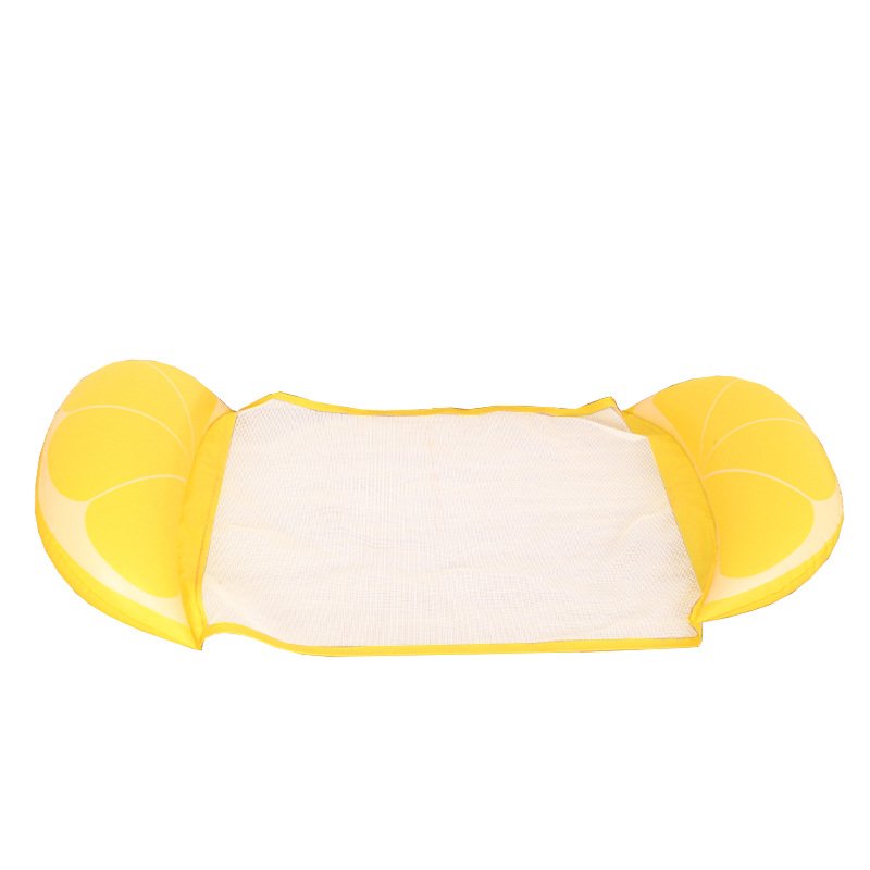Deluxe Inflatable Water Hammock Cartoon Fruit Design Watermelon Lemon Pool Float Swimming Pool Recliner Bed Chair - 10