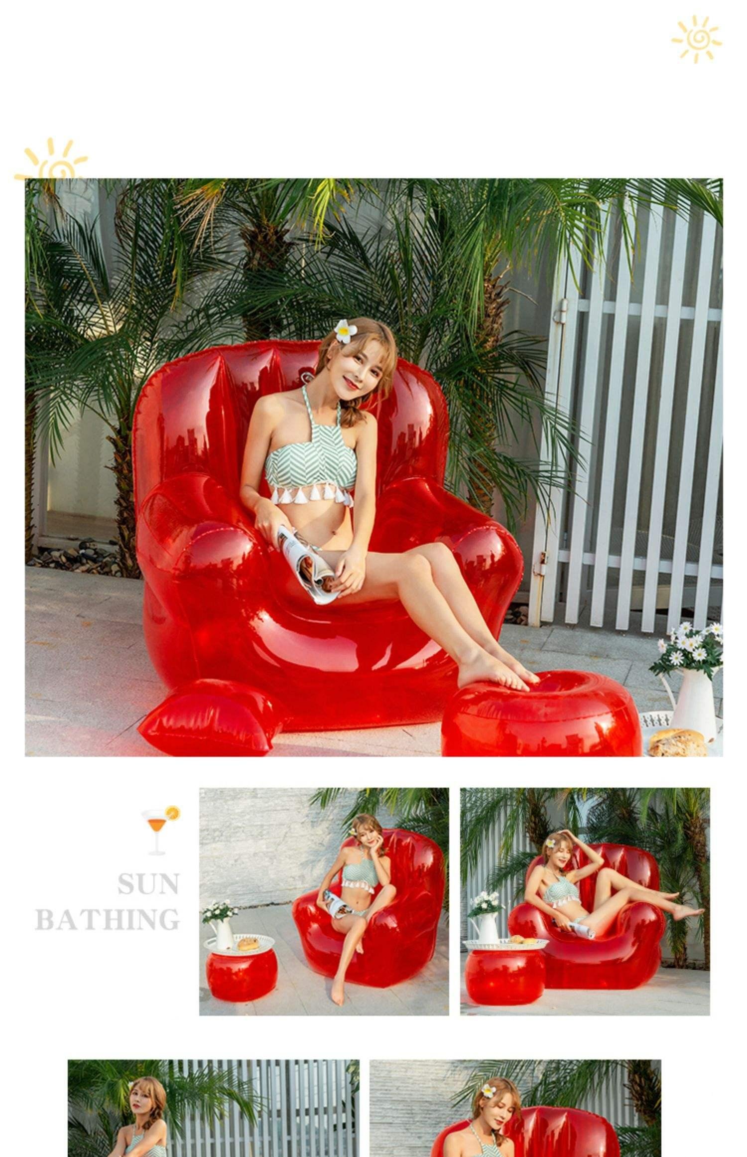 Luxurious Celebrityinspired Outdoor Inflatable Sofa Transparent Lazy Chair Tatami Bedroom Shooting Props Leisure Furniture - 8 Luxurious Celebrityinspired Outdoor Inflatable Sofa Transparent Lazy Chair Tatami Bedroom Shooting Props Leisure Furniture - 8