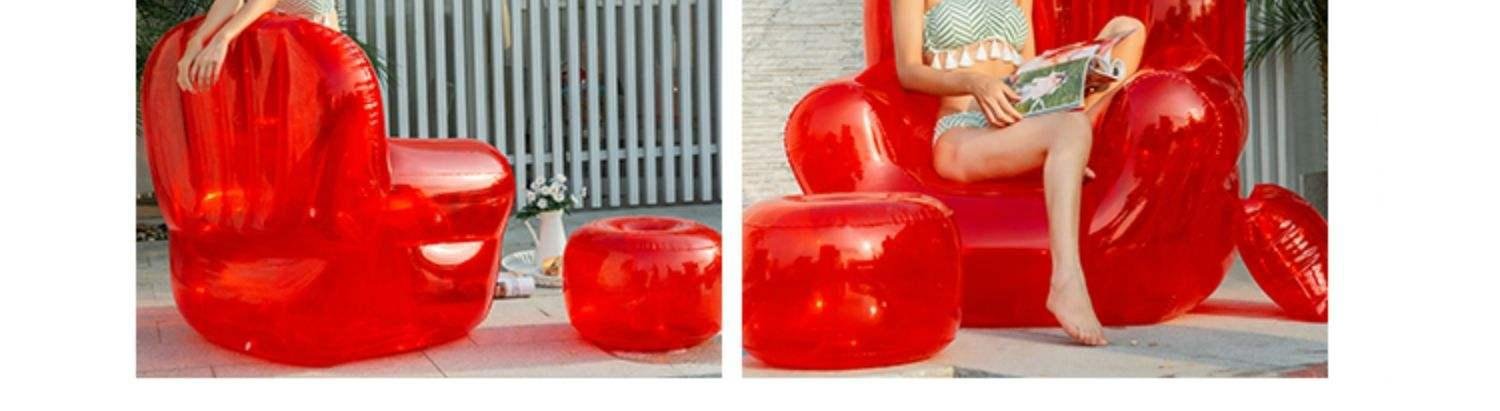 Luxurious Celebrityinspired Outdoor Inflatable Sofa Transparent Lazy Chair Tatami Bedroom Shooting Props Leisure Furniture - 9 Luxurious Celebrityinspired Outdoor Inflatable Sofa Transparent Lazy Chair Tatami Bedroom Shooting Props Leisure Furniture - 9