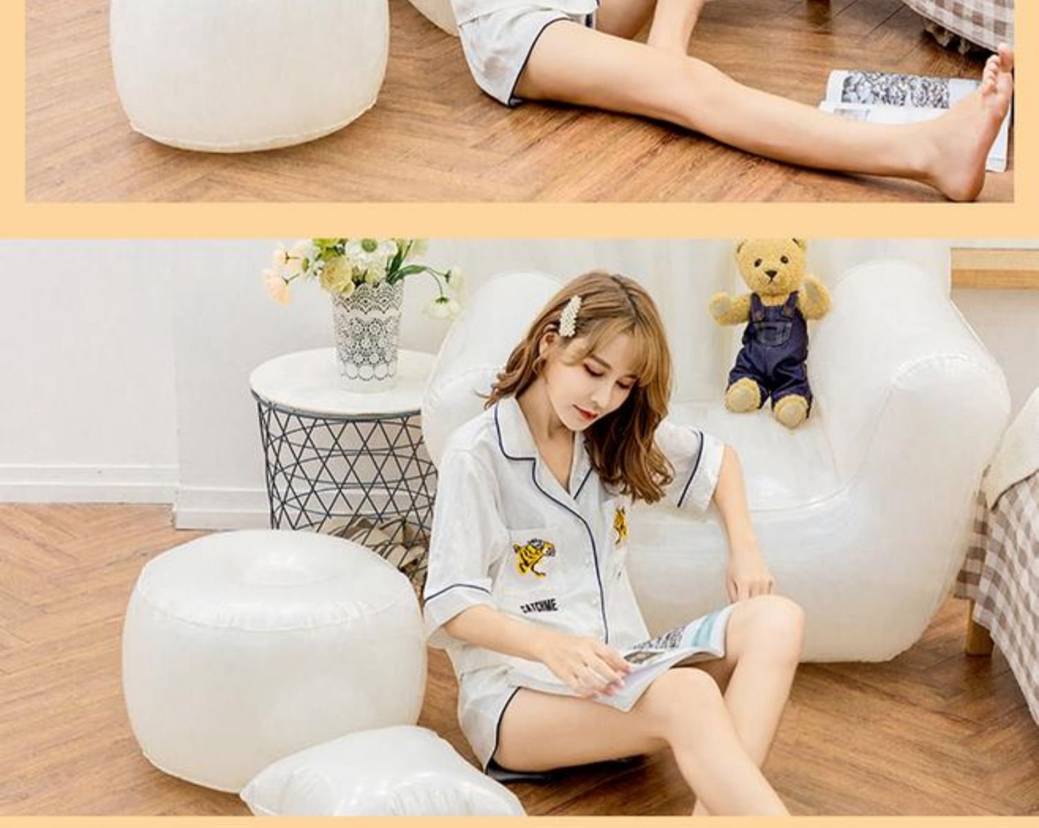 Luxurious Celebrityinspired Outdoor Inflatable Sofa Transparent Lazy Chair Tatami Bedroom Shooting Props Leisure Furniture - 12 Luxurious Celebrityinspired Outdoor Inflatable Sofa Transparent Lazy Chair Tatami Bedroom Shooting Props Leisure Furniture - 12