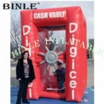 Advertising Tools Inflatable Money Machine Booth Cash Cube For Store Opening - 2