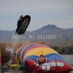 Price 7x3m 0 9mmpvc Material Water Jumping Pillow Inflatable Trampoline Blob Pump & Repair Kits - 4
