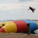 Price 7x3m 0 9mmpvc Material Water Jumping Pillow Inflatable Trampoline Blob Pump & Repair Kits - 6