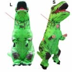Child Adult Inflatable Costume Dinosaur Costumes T Rex Blow Up Fancy Dress Mascot Cosplay For Men Women Kids Halloween - 2