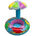 Child Mushroom Ring Kids Baby Inflatable Swim Seat Pool Umbrella Circle - 3