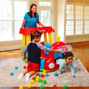 Children Inflatable Castle Indoor Home Use Train Naughty Fort Sea Ball Pool Baby Parent-child Playground G2034 - 2