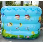 Children Inflatable Paddling Pools Cartoon Rectangle Tropical Fish Swimming Pool Baby Sea Ball G2031 - 5
