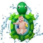 Children Outdoor Water Sports Turtle Inflatable Floating Pad Summer Swimming Pool Cartoon Fun Safety Cushion