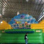 Children Amusement Park Playground Equipment Inflatable Trampolines - 3
