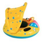 Children's Floating Row With Baby Swimming Boat Ring Children Water Inflatable Seat Awning Yacht - 3