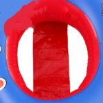 Children's Boat Floating Circle Thickened Large Aircraft With Steering Wheel Inflatable Sitting Seat Childrens Swim - 5