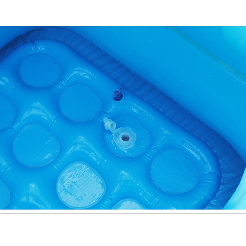 Kids Tropical Fish Design Inflatable Swimming Pool Rectangle Paddling Pool For Babies G2031 - 4