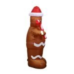 Christmas Inflatable Led Gingerbread Man Cookie With Lights Indoor Outdoor Yard Airblown Decoration Fun Xmas Party Display - 5