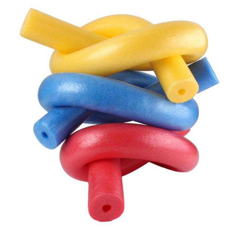 Solid Color Inflatable Swimming Ring Flexible Pool Noodle Water Buoyancy Stick For Safe Learning And Floating - 10