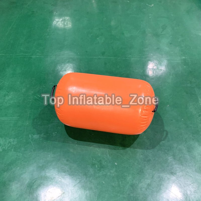 Customized 1x06m Dia Inflatable Air Roller Colorful Gymnastic Yoga Barrel For Fitness Training - 6