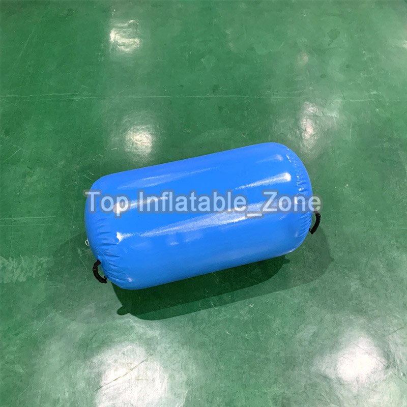 Customized 1x06m Dia Inflatable Air Roller Colorful Gymnastic Yoga Barrel For Fitness Training - 4