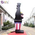 Commercial 6 Meters High Inflatable Orangutan For Amusement Park Decorcation Animal Theme Blow Up Display Toys - 4