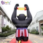 Commercial 6 Meters High Inflatable Orangutan For Amusement Park Decorcation Animal Theme Blow Up Display Toys - 6