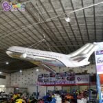 Commercial 6 Meters Inflatable Aircraft For Event Decoration Ceiling Hanging Airplane Balloon Display Toys - 2