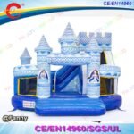 Commercial Inflatable Ice World Funcity Bouncy Castle For Kids Playground Amusement Park - 2