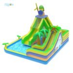 Commercial Outdoor Hot Selling Inflatable Water Slide Kids Playground With Pool - 3