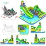 Commercial Outdoor Hot Selling Inflatable Water Slide Kids Playground With Pool - 4