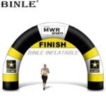 Commercial Decorative Events Sports Inflatable Arch Start Finish Line For Running Race - 3