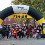 Commercial Decorative Events Sports Inflatable Arch Start Finish Line For Running Race - 2