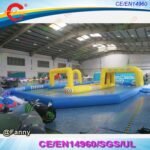 Commercial Inflatable Kart Race Track Oxford Go Racing Zorb Ball Air - 3