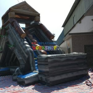 Commercial Inflatable Slides Bouncer With Slide For Kids - 2