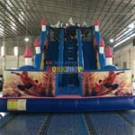 Commercial Inflatable Trampoline Castle Bouncer Slide - 2
