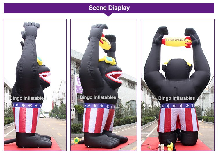 Commercial Giant 6meter Inflatable Orangutan Outdoor Amusement Park Decor Animalthemed Blowup Display Toy - 2 Commercial Giant 6meter Inflatable Orangutan Outdoor Amusement Park Decor Animalthemed Blowup Display Toy - 2