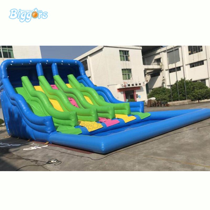 Commercial Grade Inflatable Water Slide With Pool Durable And Safe Includes Blowers - 6