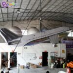 Custom Made 20 Feet Length Giant Inflatable Plane Advertising 6m For Decoration Toys - 5