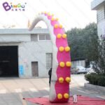 Custom Made 3m 4m 5m High Silver Tentacle Inflatable Octopus Leg For Decoration Toys - 3